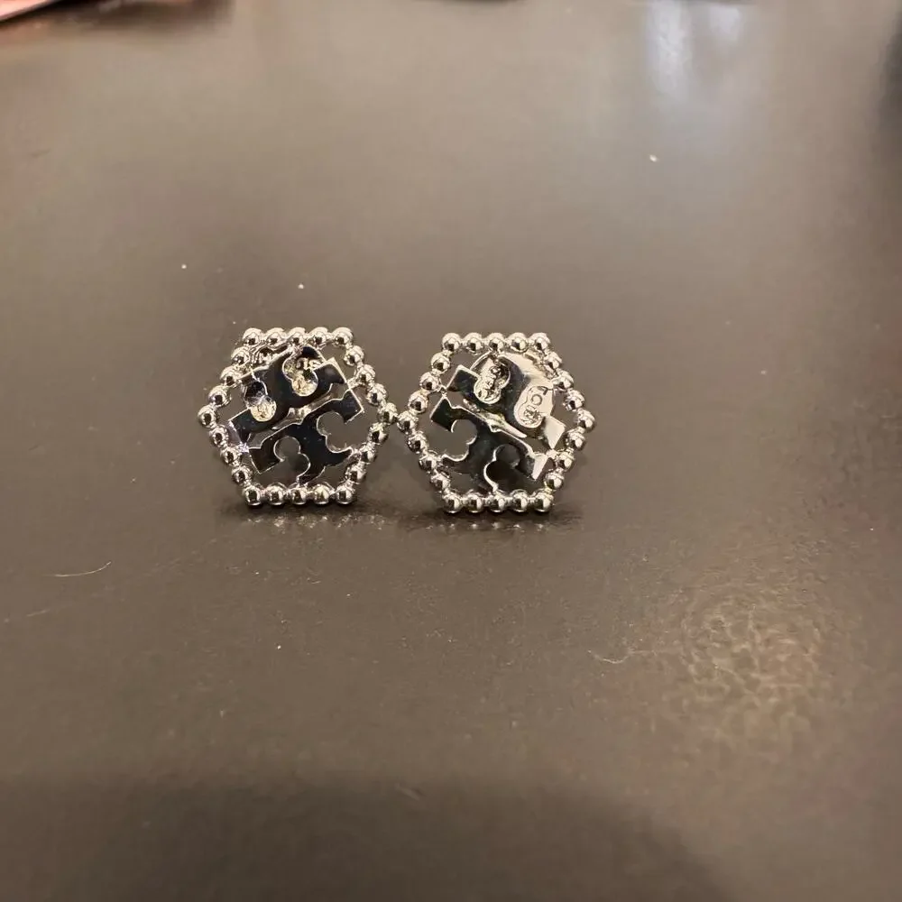 Tory Burch Silver Earrings - Picture 6 of 6